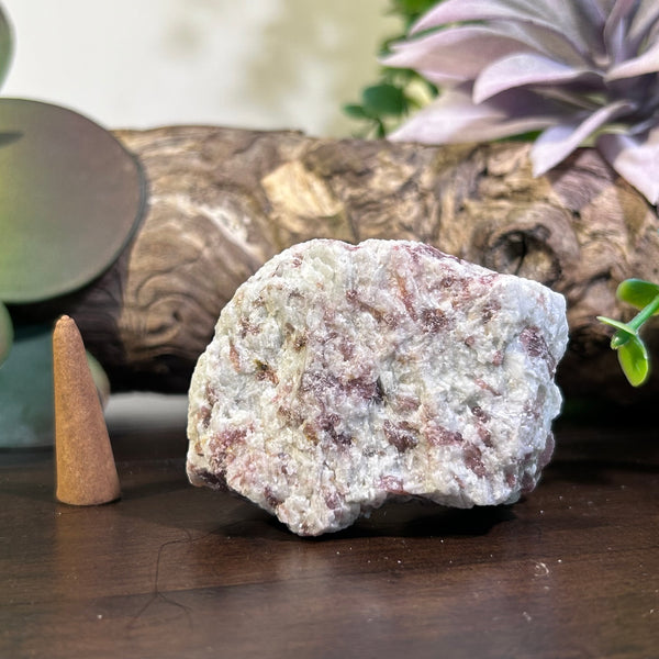 Pink Tourmaline in Matrix | Compassion and Stability