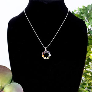 Chakra Circle Necklace - Lucid Willow - Necklace