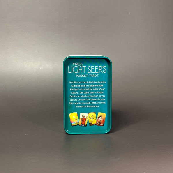 The Light Seer’s Pocket Tarot Deck box back side